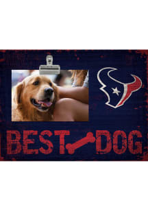 Houston Texans Best Dog Clip Picture Frame