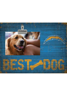 Los Angeles Chargers Best Dog Clip Picture Frame