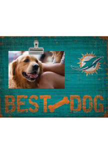 Miami Dolphins Best Dog Clip Picture Frame