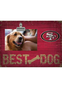 San Francisco 49ers Best Dog Clip Picture Frame