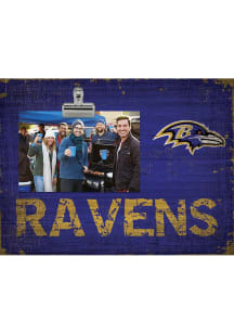 Baltimore Ravens 10x8 Clip Picture Frame