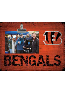 Cincinnati Bengals 10x8 Clip Picture Frame