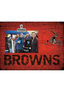 Cleveland Browns 10x8 Clip Picture Frame