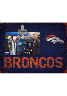 Denver Broncos 10x8 Clip Picture Frame