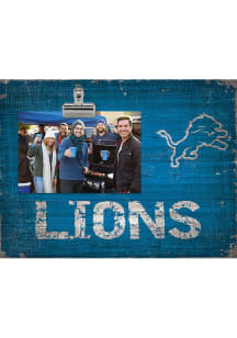 Detroit Lions 10x8 Clip Picture Frame