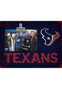 Houston Texans 10x8 Clip Picture Frame