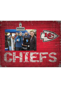 Kansas City Chiefs 10x8 Clip Picture Frame