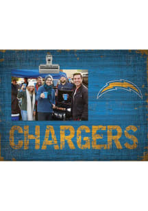 Los Angeles Chargers 10x8 Clip Picture Frame