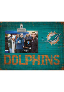 Miami Dolphins 10x8 Clip Picture Frame