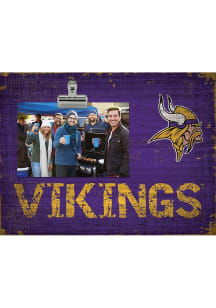 Minnesota Vikings 10x8 Clip Picture Frame