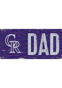 Colorado Rockies DAD Sign