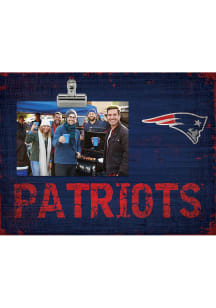 New England Patriots 10x8 Clip Picture Frame