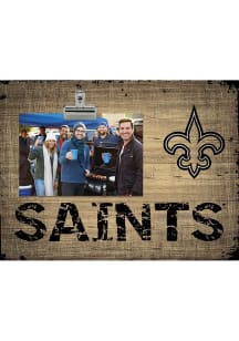 New Orleans Saints 10x8 Clip Picture Frame