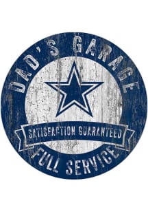 Dallas Cowboys Dads Garage Sign