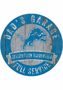 Detroit Lions Dads Garage Sign