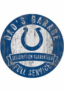 Indianapolis Colts Dads Garage Sign