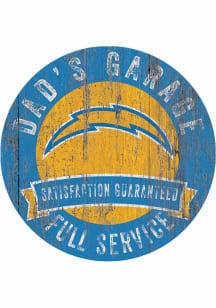 Los Angeles Chargers Dads Garage Sign