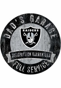 Las Vegas Raiders Dads Garage Sign