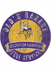 Minnesota Vikings Dads Garage Sign