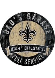 New Orleans Saints Dads Garage Sign