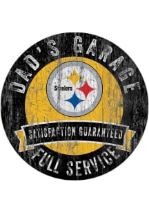 Pittsburgh Steelers Dads Garage Sign
