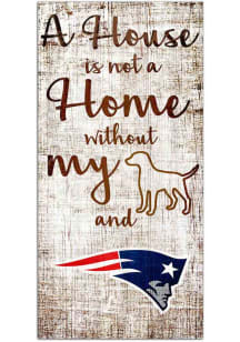 New England Patriots A House is Not a Home Sign
