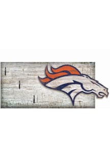 Denver Broncos Key Holder Sign