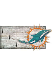 Miami Dolphins Key Holder Sign