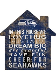 Seattle Seahawks House 12in Sign