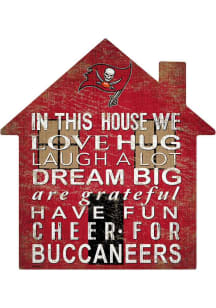 Tampa Bay Buccaneers House 12in Sign