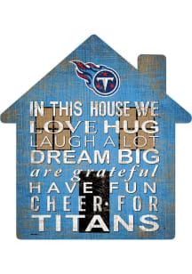 Tennessee Titans House 12in Sign