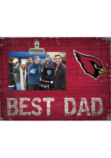 Arizona Cardinals Best Dad Clip Picture Frame