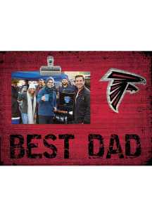 Atlanta Falcons Best Dad Clip Picture Frame