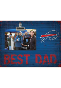Buffalo Bills Best Dad Clip Picture Frame