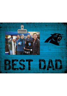 Carolina Panthers Best Dad Clip Picture Frame
