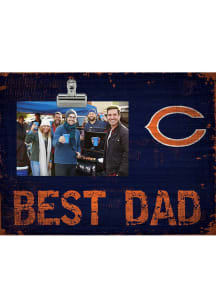 Chicago Bears Best Dad Clip Picture Frame