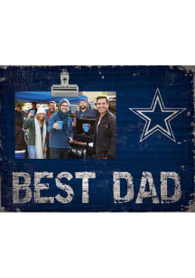 Dallas Cowboys Best Dad Clip Picture Frame