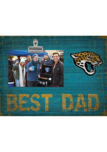 Jacksonville Jaguars Best Dad Clip Picture Frame