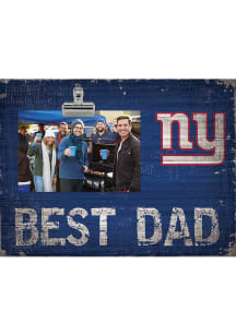 New York Giants Best Dad Clip Picture Frame