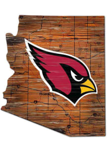 Arizona Cardinals Mini Roadmap State Sign