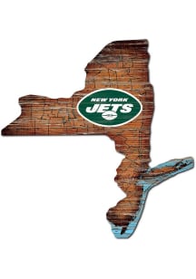 New York Jets Mini Roadmap State Sign