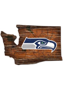 Seattle Seahawks Mini Roadmap State Sign