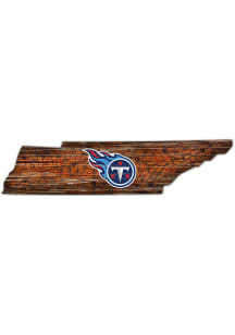 Tennessee Titans Mini Roadmap State Sign