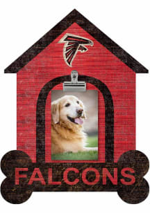 Atlanta Falcons Dog Bone House Clip Picture Frame