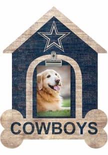 Dallas Cowboys Dog Bone House Clip Picture Frame