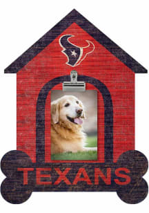 Houston Texans Dog Bone House Clip Picture Frame