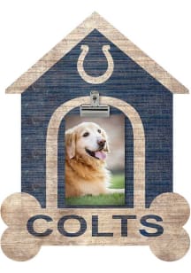 Indianapolis Colts Dog Bone House Clip Picture Frame