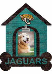 Jacksonville Jaguars Dog Bone House Clip Picture Frame