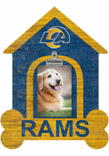 Los Angeles Rams Dog Bone House Clip Picture Frame