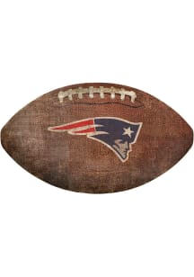 New England Patriots Football Shaped Sign